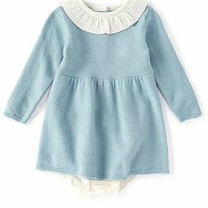 NWT Lt Blue Dress & Panty 24M